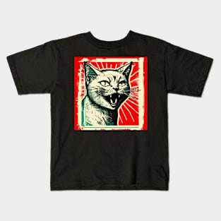 Japanese Cat Kids T-Shirt